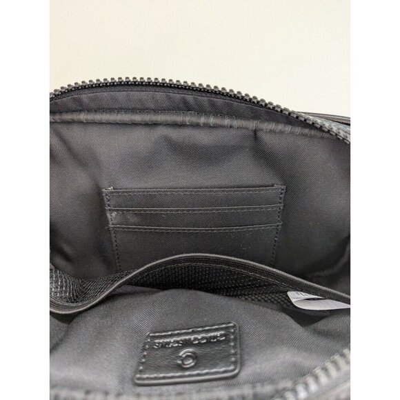 Citi Collective Gallery Fanny Pack Crossbody Bag Black Puffer Style No Tassel - Picture 6 of 11